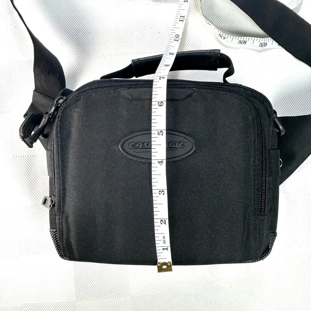 Case Logic Black Padded Camera Carrying Case Fanny Pack Adjustable Compartments